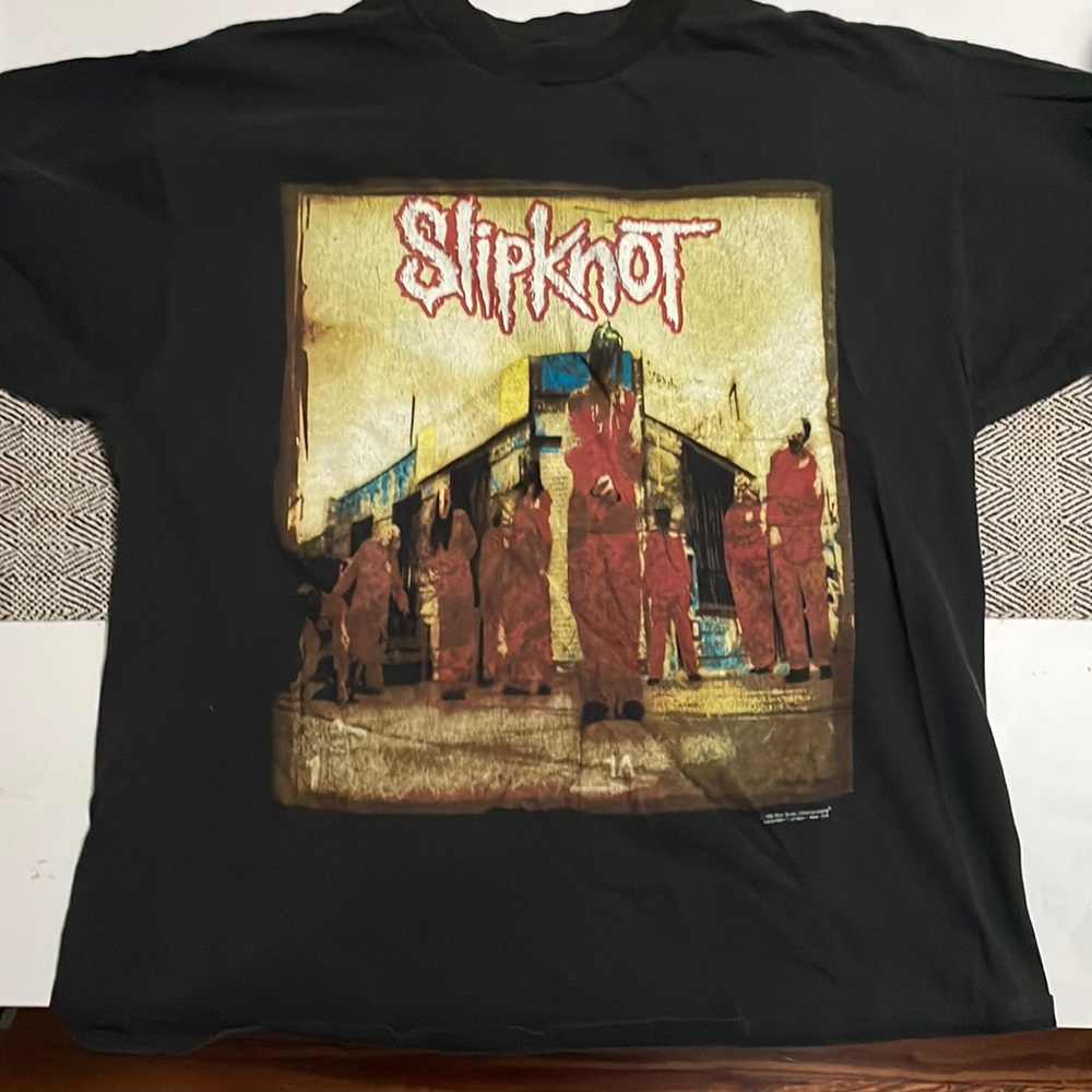 Vintage Slipknot Tee Rare 1999